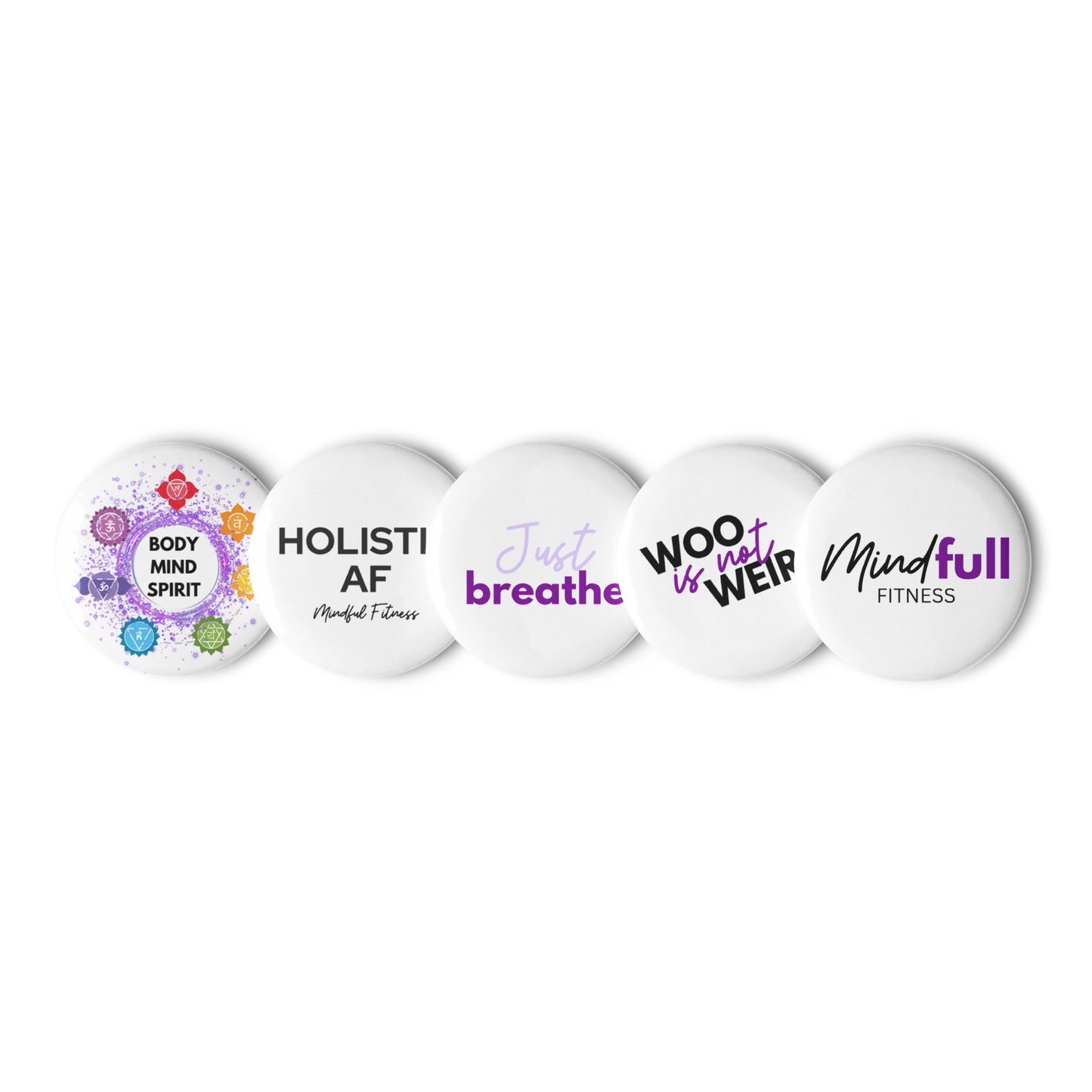 Set of pin buttons: Variety